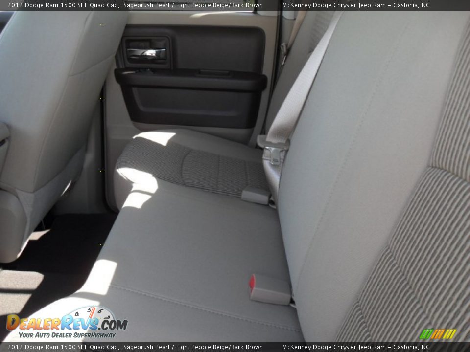 2012 Dodge Ram 1500 SLT Quad Cab Sagebrush Pearl / Light Pebble Beige/Bark Brown Photo #13