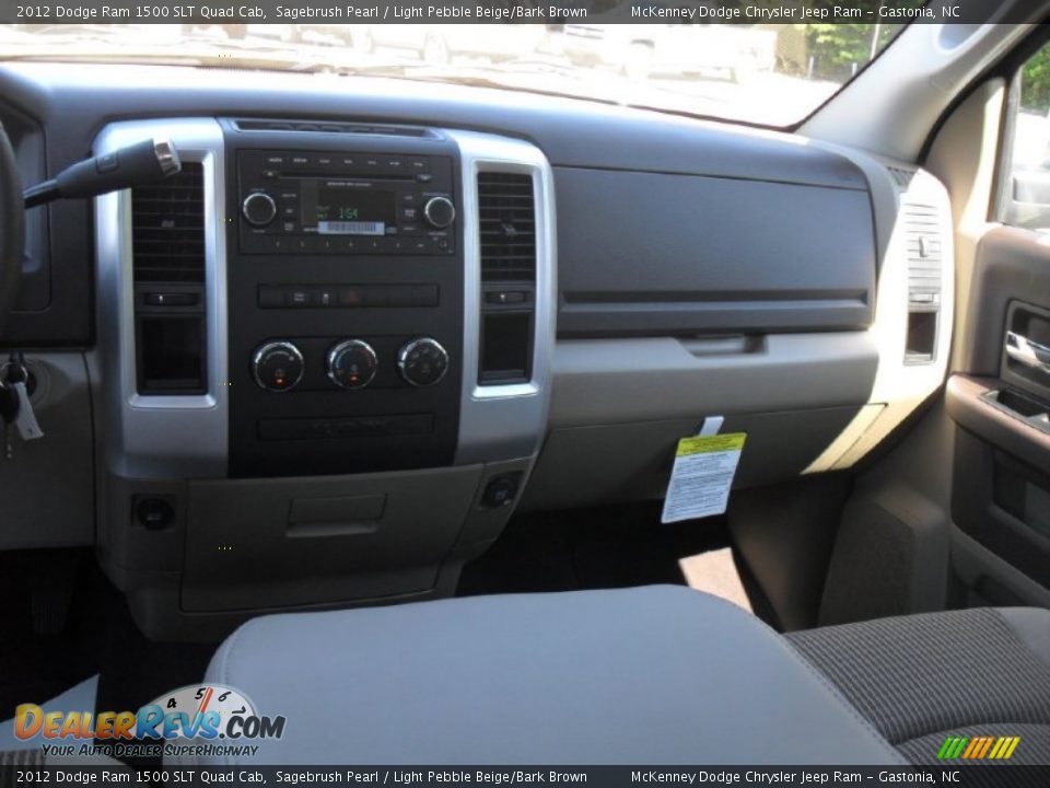 2012 Dodge Ram 1500 SLT Quad Cab Sagebrush Pearl / Light Pebble Beige/Bark Brown Photo #15