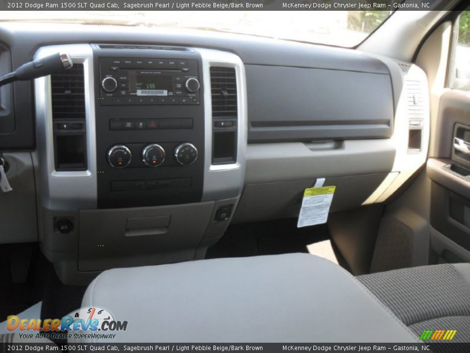 2012 Dodge Ram 1500 SLT Quad Cab Sagebrush Pearl / Light Pebble Beige/Bark Brown Photo #16