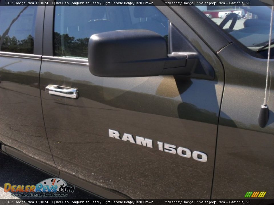 2012 Dodge Ram 1500 SLT Quad Cab Sagebrush Pearl / Light Pebble Beige/Bark Brown Photo #22