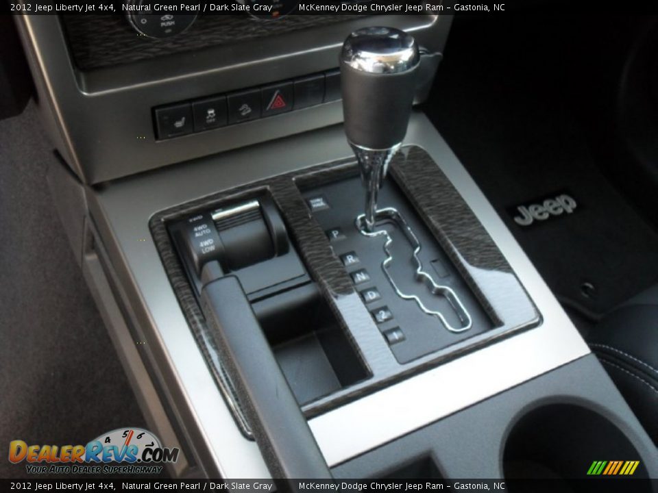 2012 Jeep Liberty Jet 4x4 Natural Green Pearl / Dark Slate Gray Photo #10