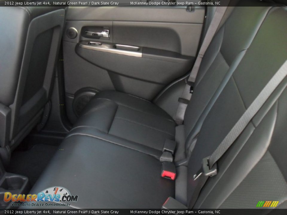 2012 Jeep Liberty Jet 4x4 Natural Green Pearl / Dark Slate Gray Photo #14