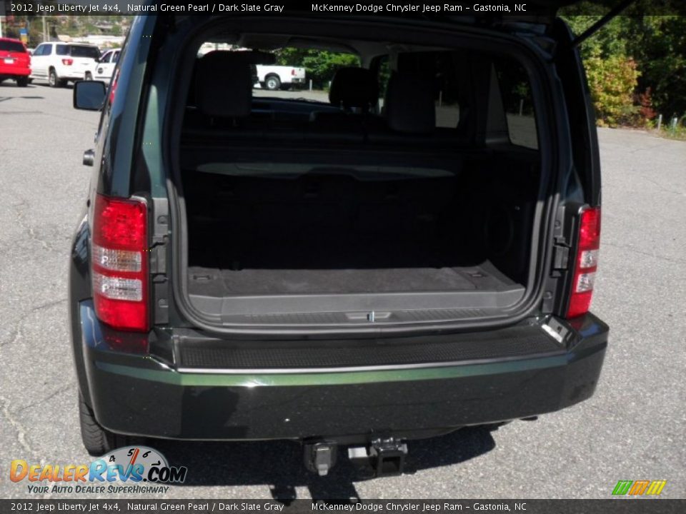 2012 Jeep Liberty Jet 4x4 Natural Green Pearl / Dark Slate Gray Photo #17