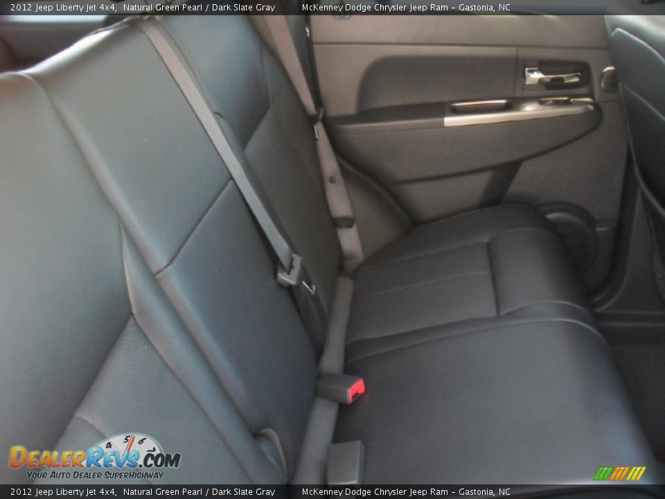 2012 Jeep Liberty Jet 4x4 Natural Green Pearl / Dark Slate Gray Photo #19