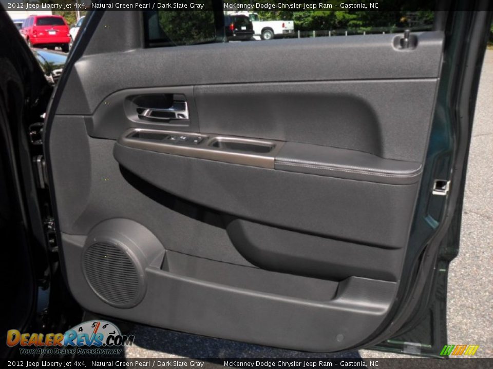2012 Jeep Liberty Jet 4x4 Natural Green Pearl / Dark Slate Gray Photo #22