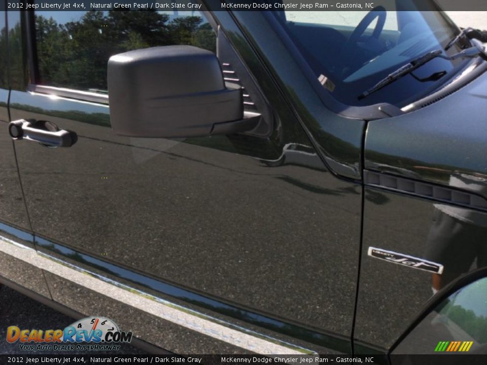 2012 Jeep Liberty Jet 4x4 Natural Green Pearl / Dark Slate Gray Photo #23