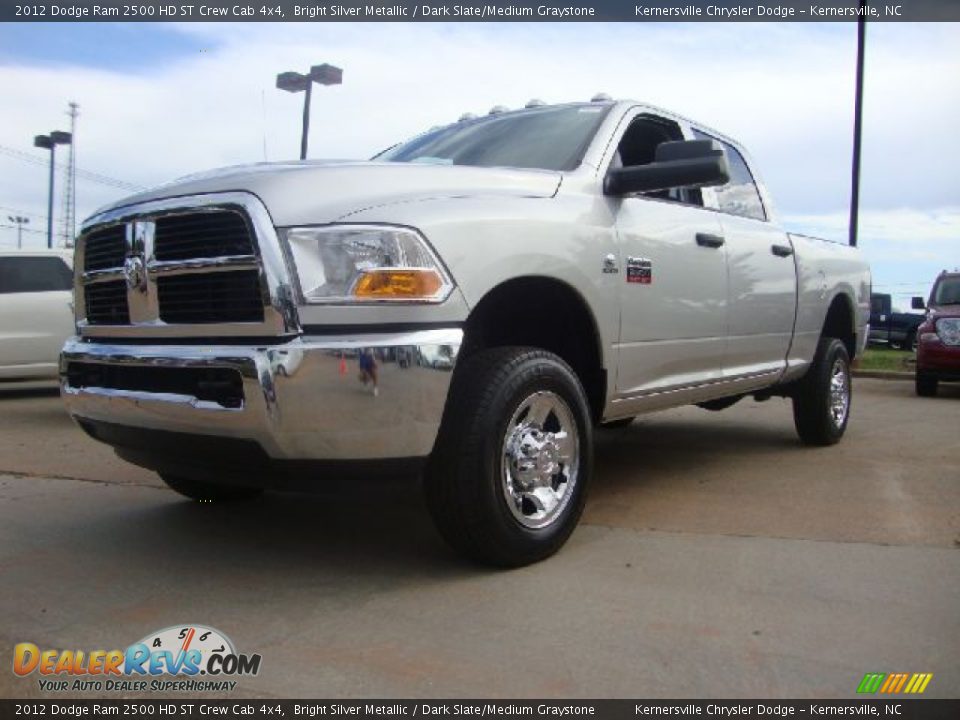 2012 Dodge Ram 2500 HD ST Crew Cab 4x4 Bright Silver Metallic / Dark Slate/Medium Graystone Photo #1
