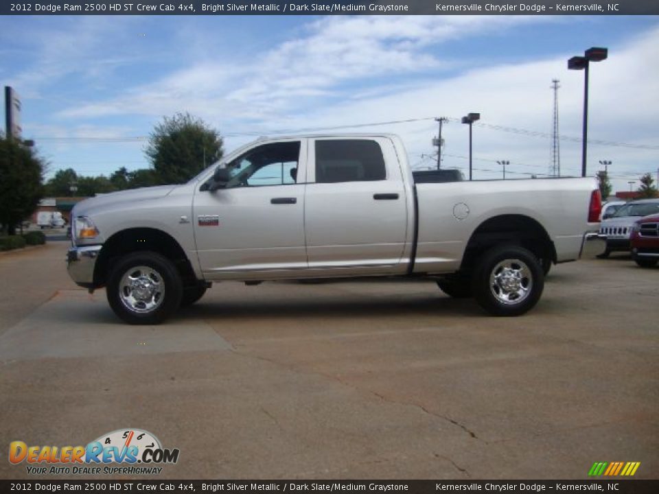 Bright Silver Metallic 2012 Dodge Ram 2500 HD ST Crew Cab 4x4 Photo #2