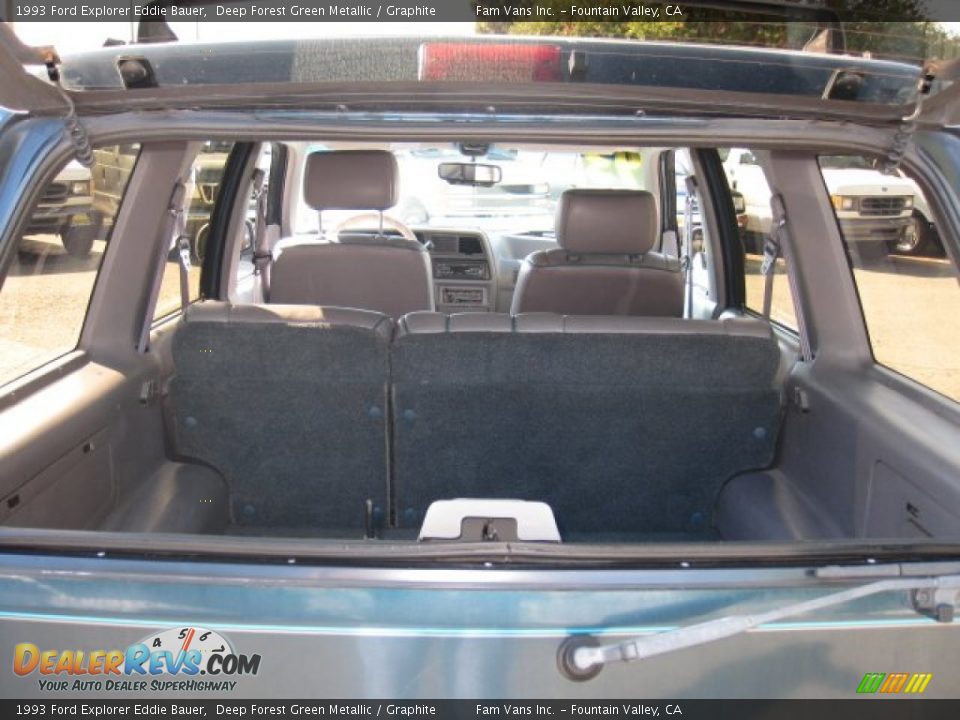 1993 Ford Explorer Eddie Bauer Deep Forest Green Metallic / Graphite Photo #6