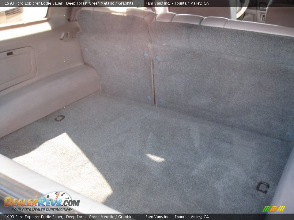 1993 Ford Explorer Eddie Bauer Deep Forest Green Metallic / Graphite Photo #7