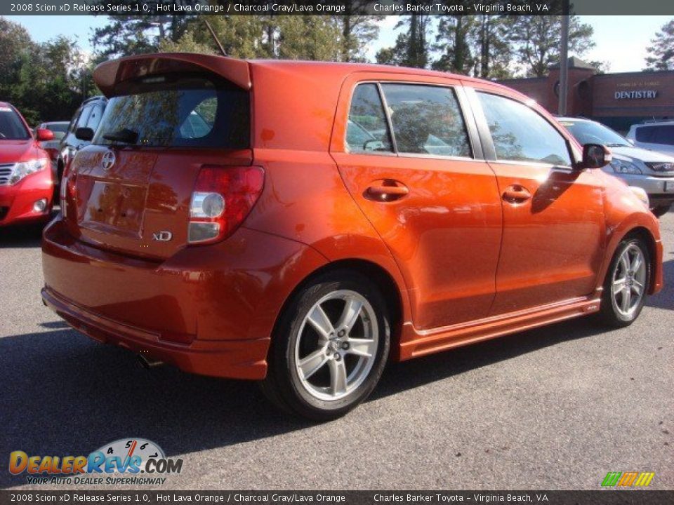 Hot Lava Orange 2008 Scion xD Release Series 1.0 Photo #4