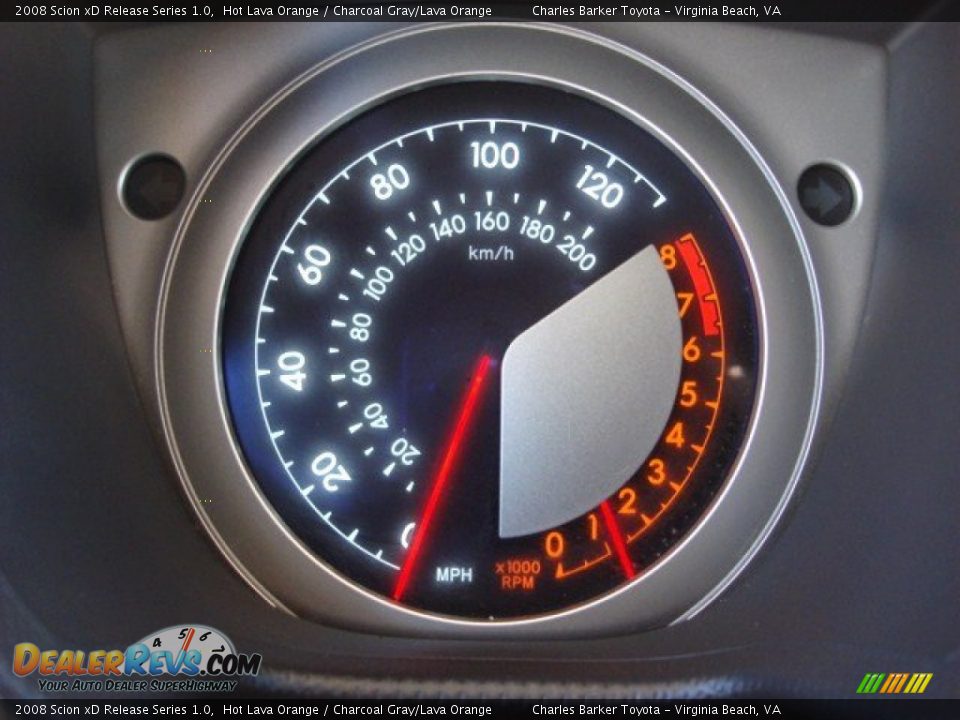 2008 Scion xD Release Series 1.0 Gauges Photo #12