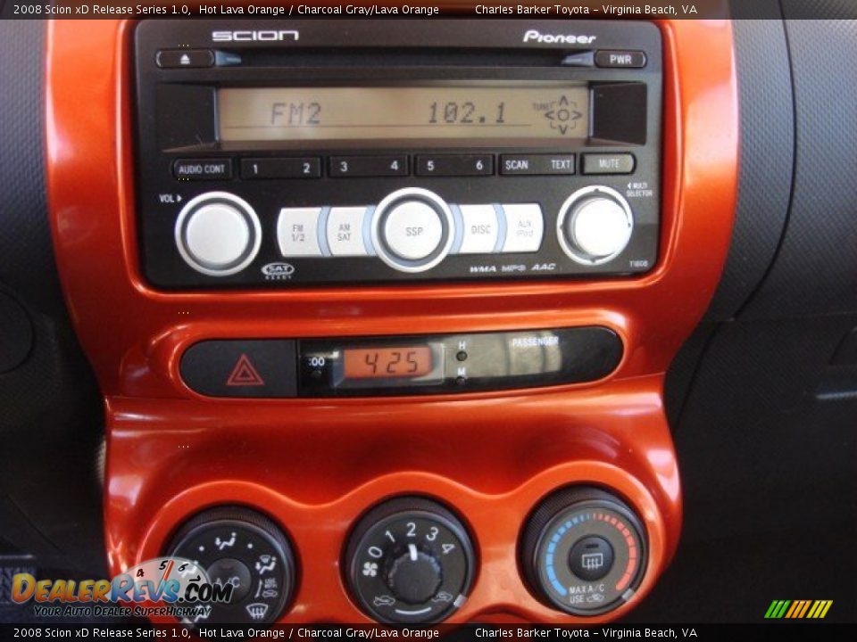 Audio System of 2008 Scion xD Release Series 1.0 Photo #14