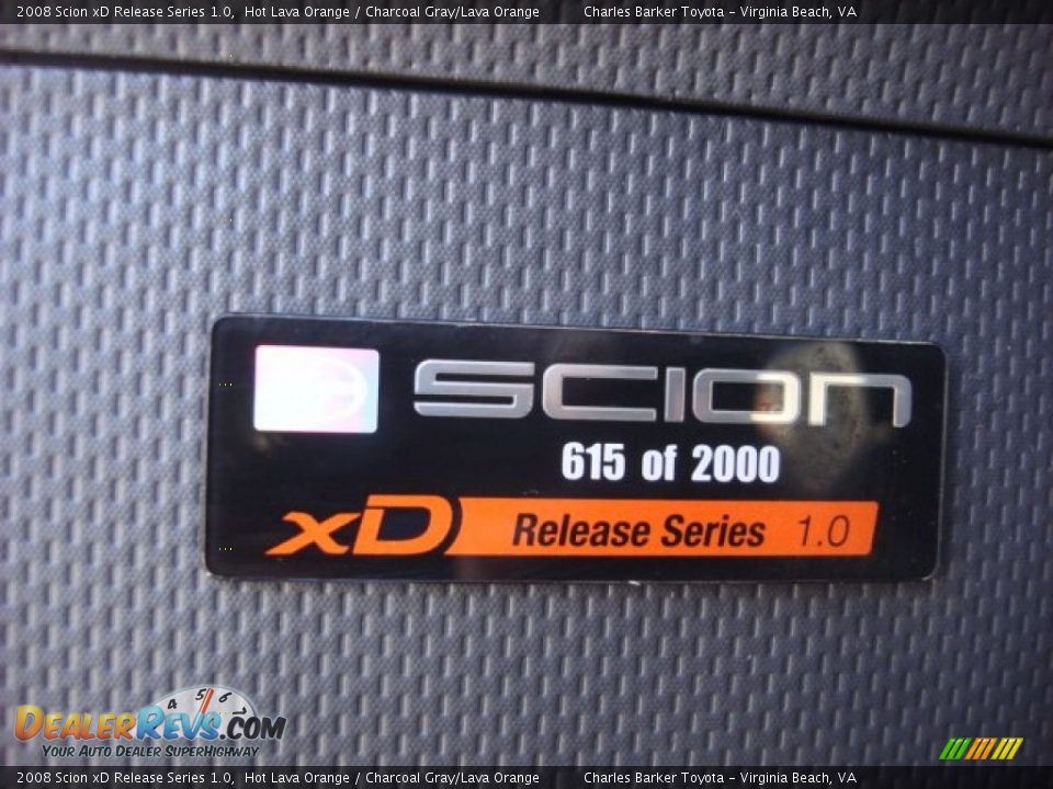 2008 Scion xD Release Series 1.0 Logo Photo #18