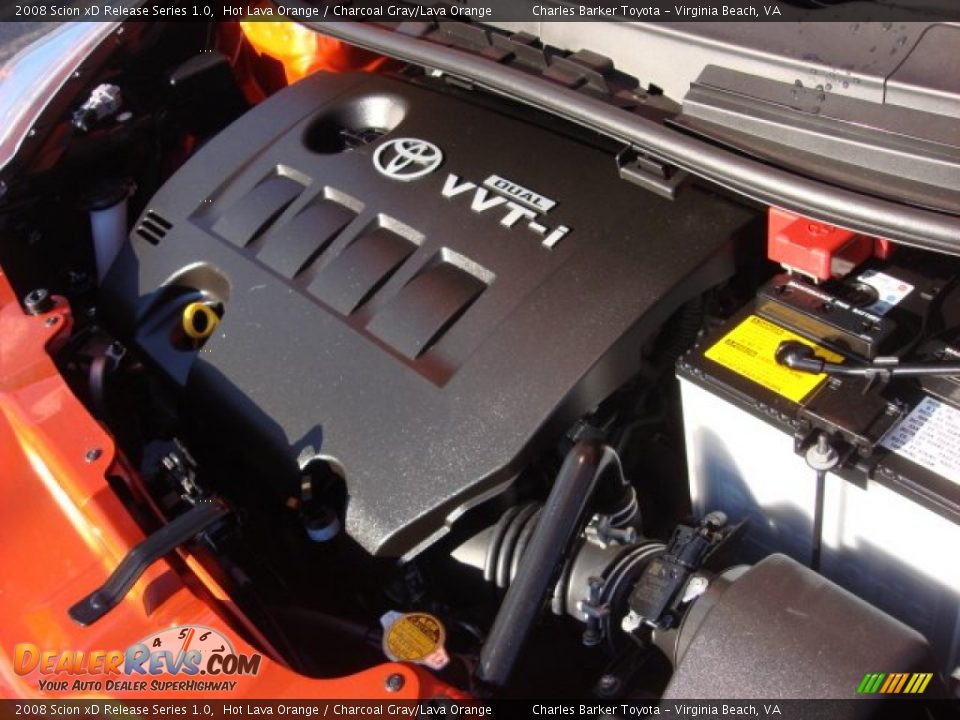 2008 Scion xD Release Series 1.0 1.8 Liter DOHC 16V VVT-i 4 Cylinder Engine Photo #19