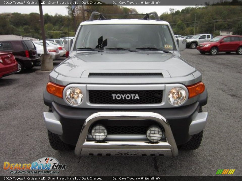 2010 Toyota FJ Cruiser 4WD Silver Fresco Metallic / Dark Charcoal Photo #2