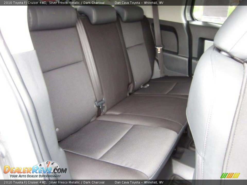 2010 Toyota FJ Cruiser 4WD Silver Fresco Metallic / Dark Charcoal Photo #9