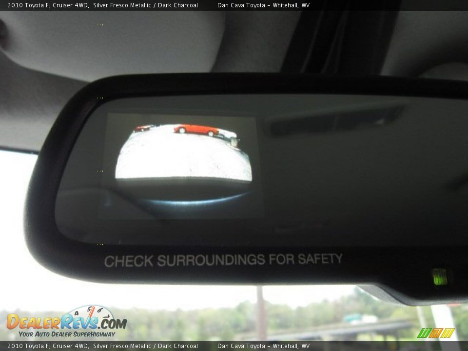 2010 Toyota FJ Cruiser 4WD Silver Fresco Metallic / Dark Charcoal Photo #13