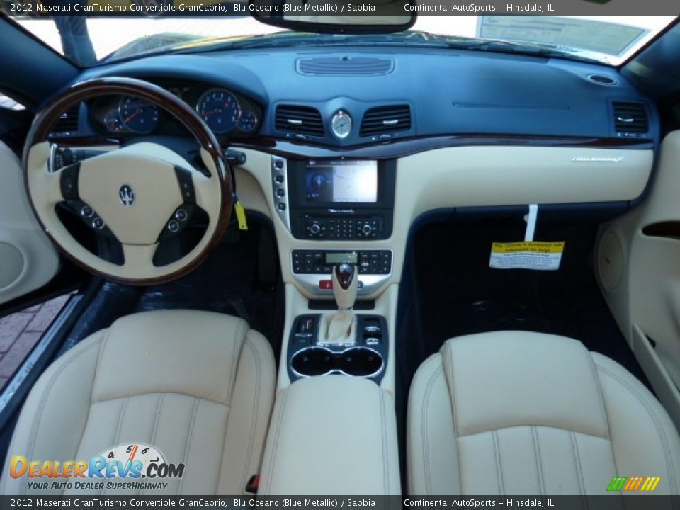 Dashboard of 2012 Maserati GranTurismo Convertible GranCabrio Photo #13