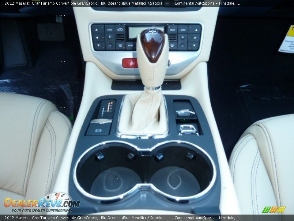 2012 Maserati GranTurismo Convertible GranCabrio Shifter Photo #16