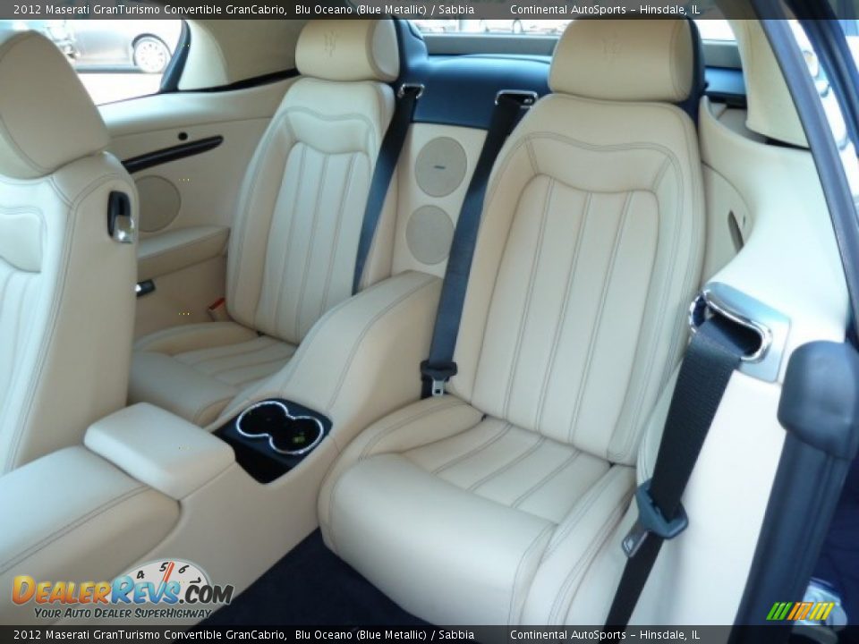 Sabbia Interior - 2012 Maserati GranTurismo Convertible GranCabrio Photo #18