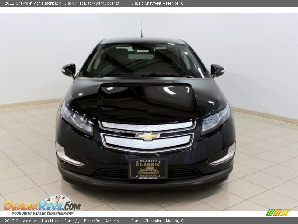 2012 Chevrolet Volt Hatchback Black / Jet Black/Dark Accents Photo #2