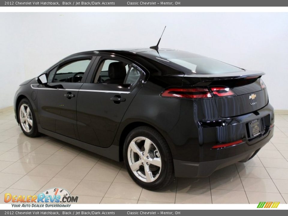 2012 Chevrolet Volt Hatchback Black / Jet Black/Dark Accents Photo #6