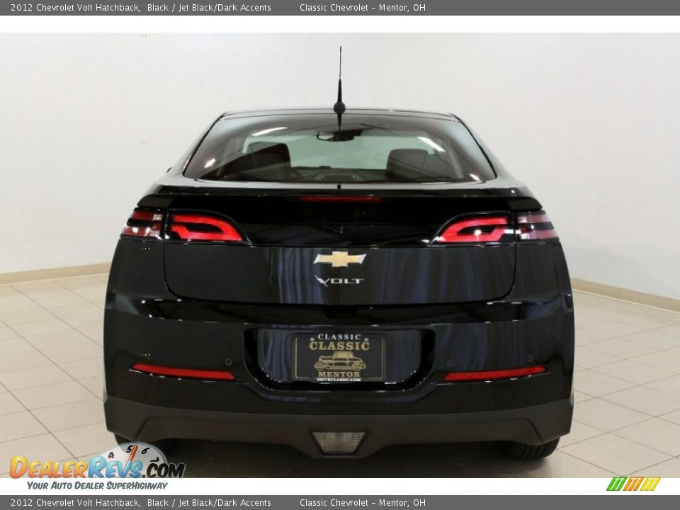 2012 Chevrolet Volt Hatchback Black / Jet Black/Dark Accents Photo #7