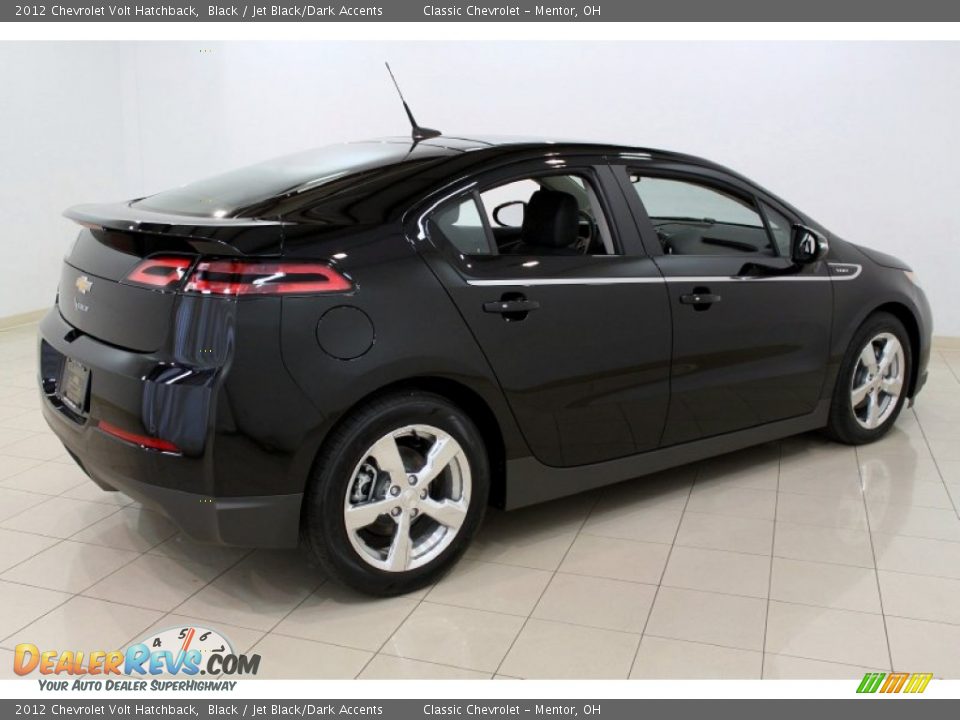 Black 2012 Chevrolet Volt Hatchback Photo #8