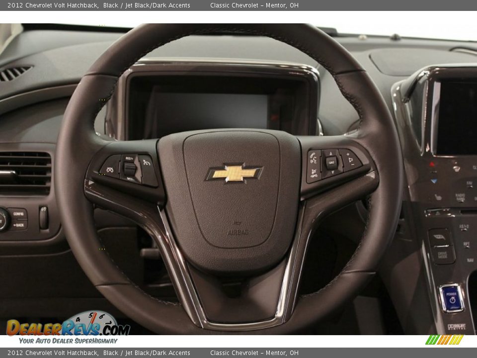 2012 Chevrolet Volt Hatchback Steering Wheel Photo #17