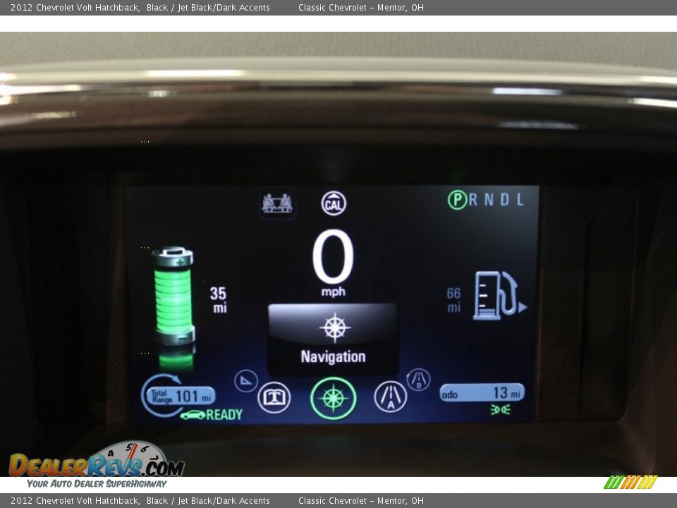 2012 Chevrolet Volt Hatchback Gauges Photo #23