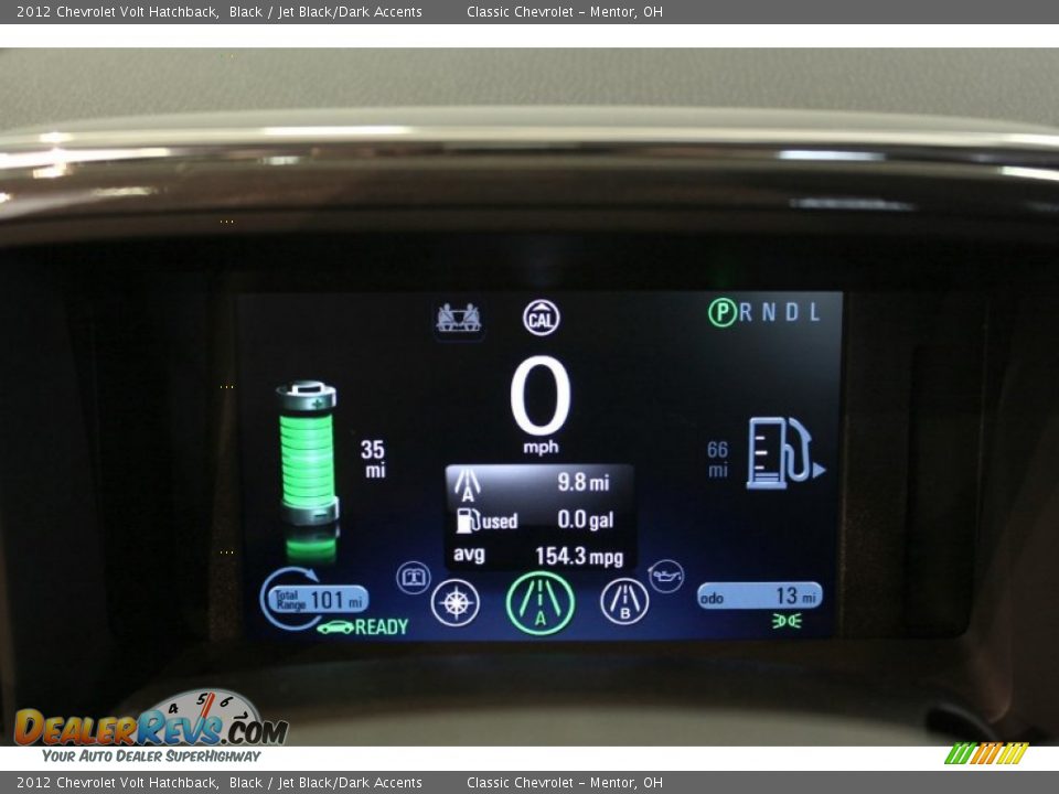 2012 Chevrolet Volt Hatchback Gauges Photo #24