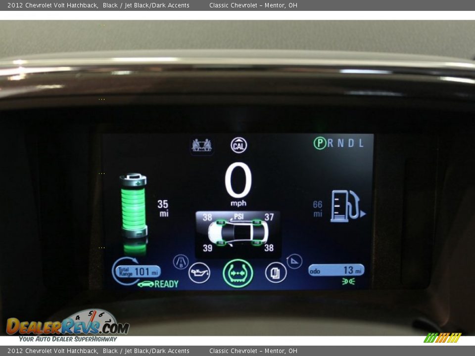 2012 Chevrolet Volt Hatchback Gauges Photo #26