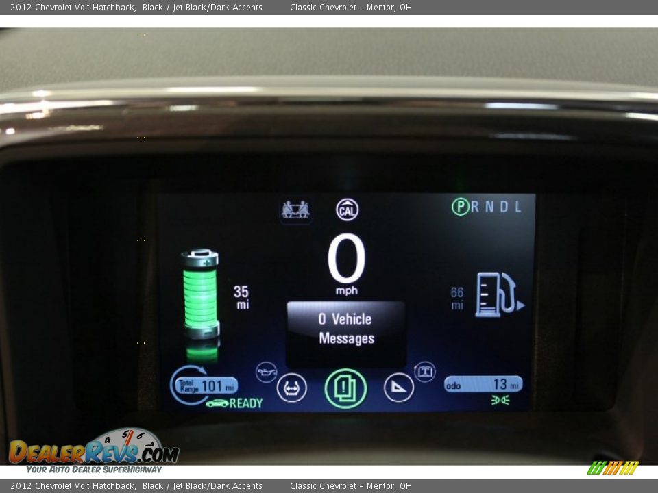 2012 Chevrolet Volt Hatchback Gauges Photo #27