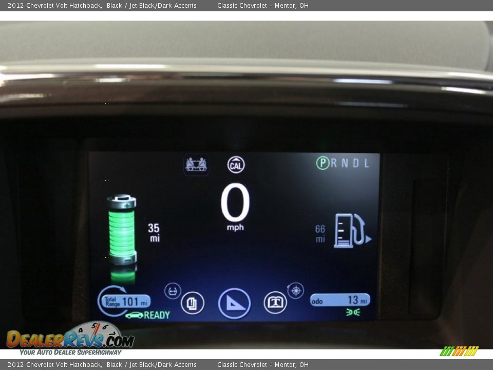 2012 Chevrolet Volt Hatchback Gauges Photo #32