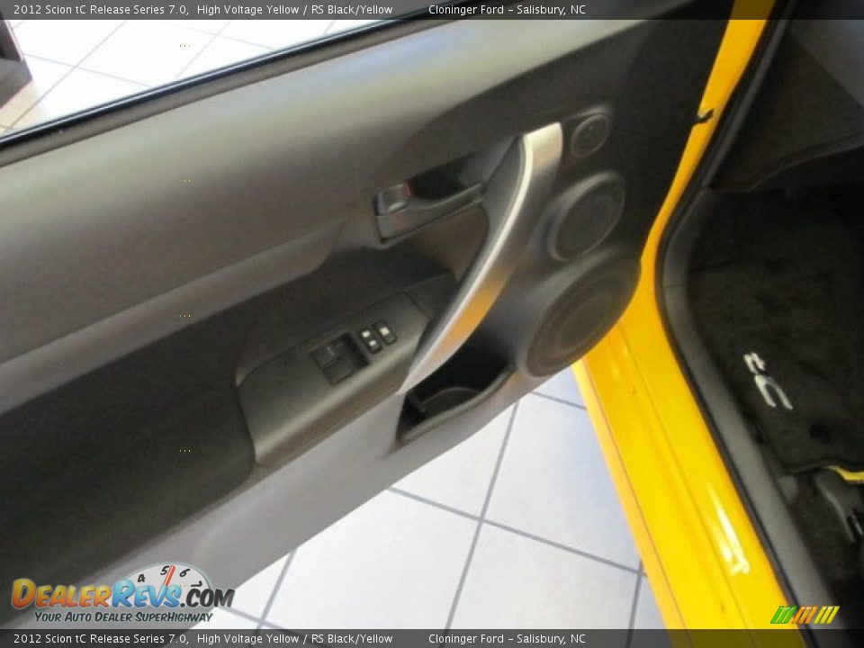 2012 Scion tC Release Series 7.0 High Voltage Yellow / RS Black/Yellow Photo #5