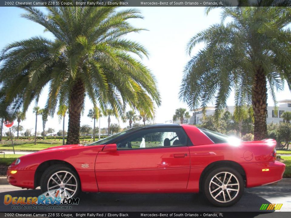 2002 Chevrolet Camaro Z28 SS Coupe Bright Rally Red / Ebony Black Photo #1