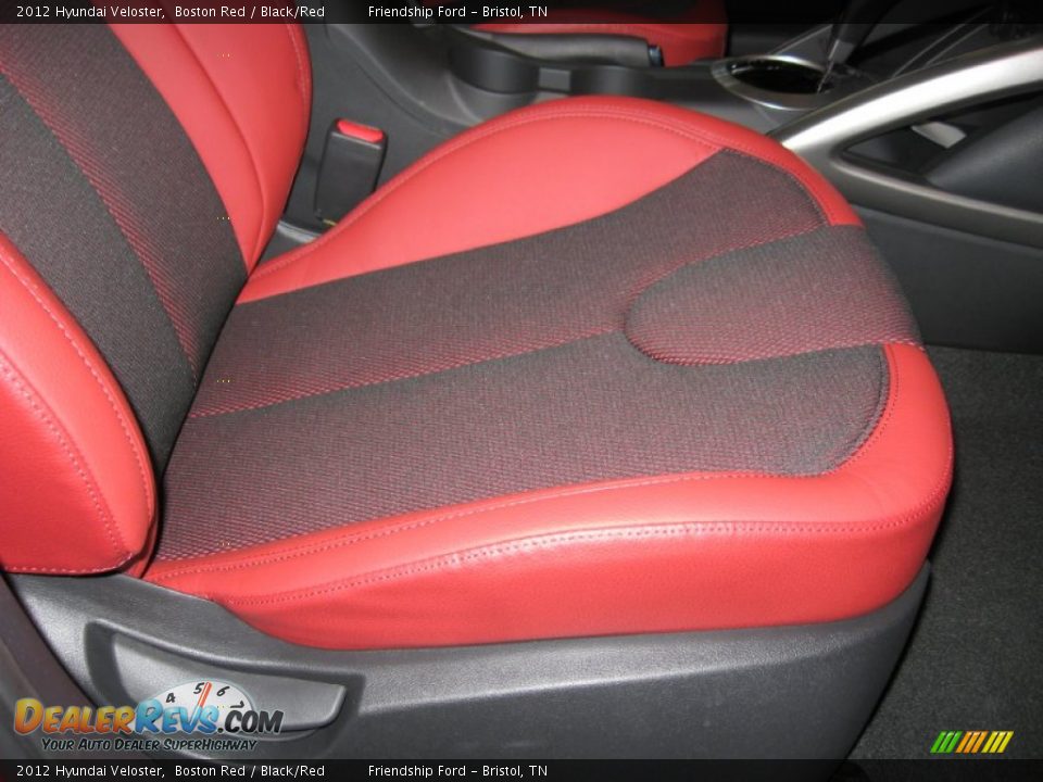 Black/Red Interior - 2012 Hyundai Veloster  Photo #20