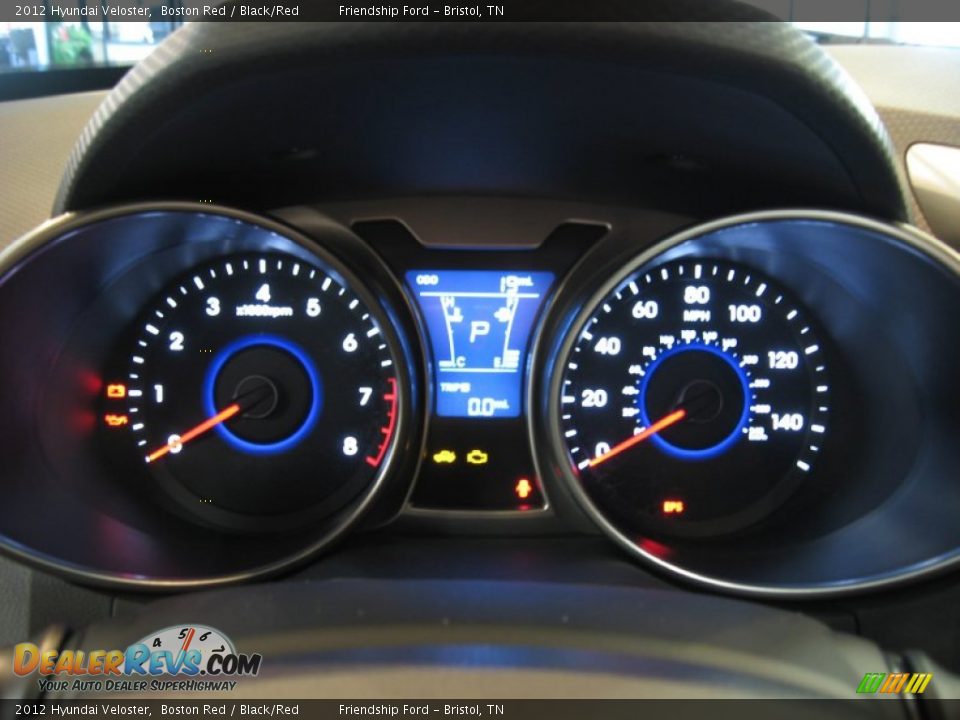 2012 Hyundai Veloster  Gauges Photo #27