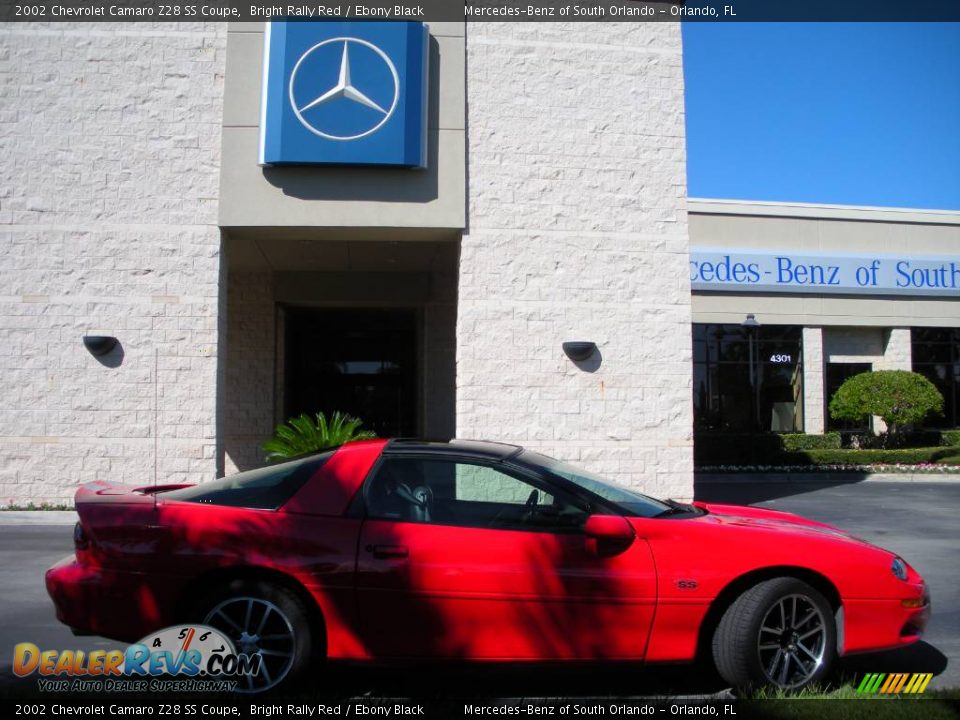 2002 Chevrolet Camaro Z28 SS Coupe Bright Rally Red / Ebony Black Photo #5