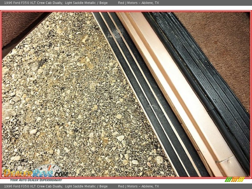 1996 Ford F350 XLT Crew Cab Dually Light Saddle Metallic / Beige Photo #14