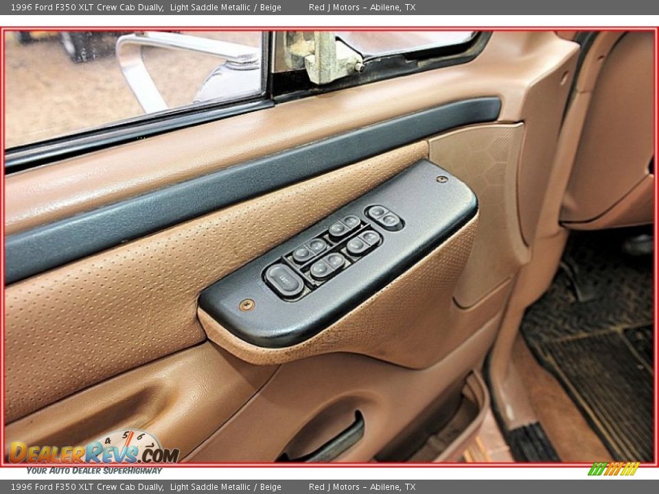 Controls of 1996 Ford F350 XLT Crew Cab Dually Photo #15