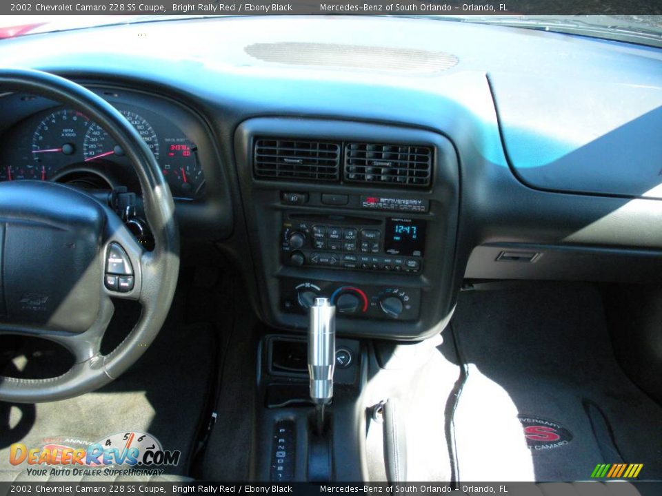 2002 Chevrolet Camaro Z28 SS Coupe Bright Rally Red / Ebony Black Photo #20