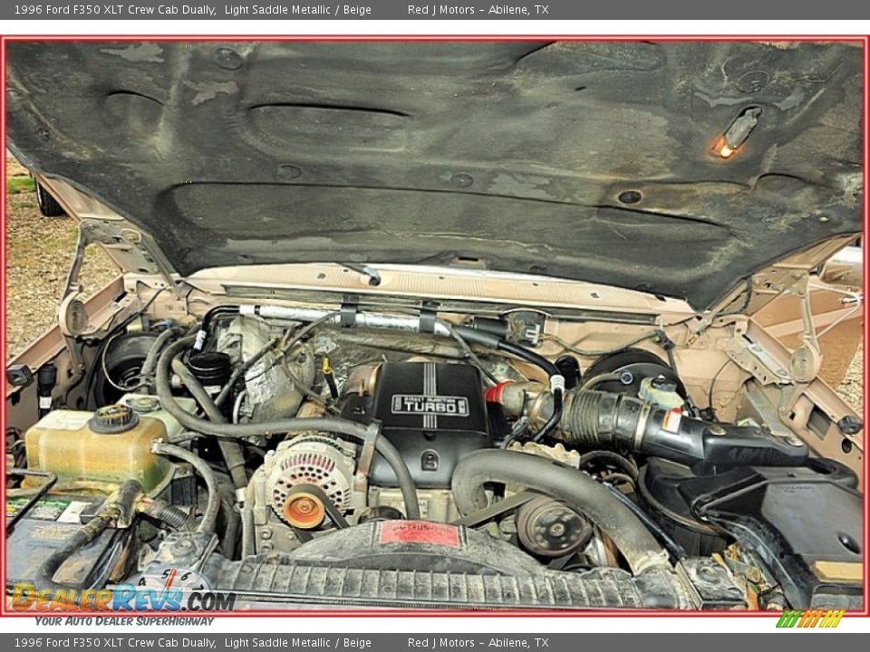 1996 Ford F350 XLT Crew Cab Dually 7.3 Liter OHV 16-Valve Turbo-Diesel V8 Engine Photo #23