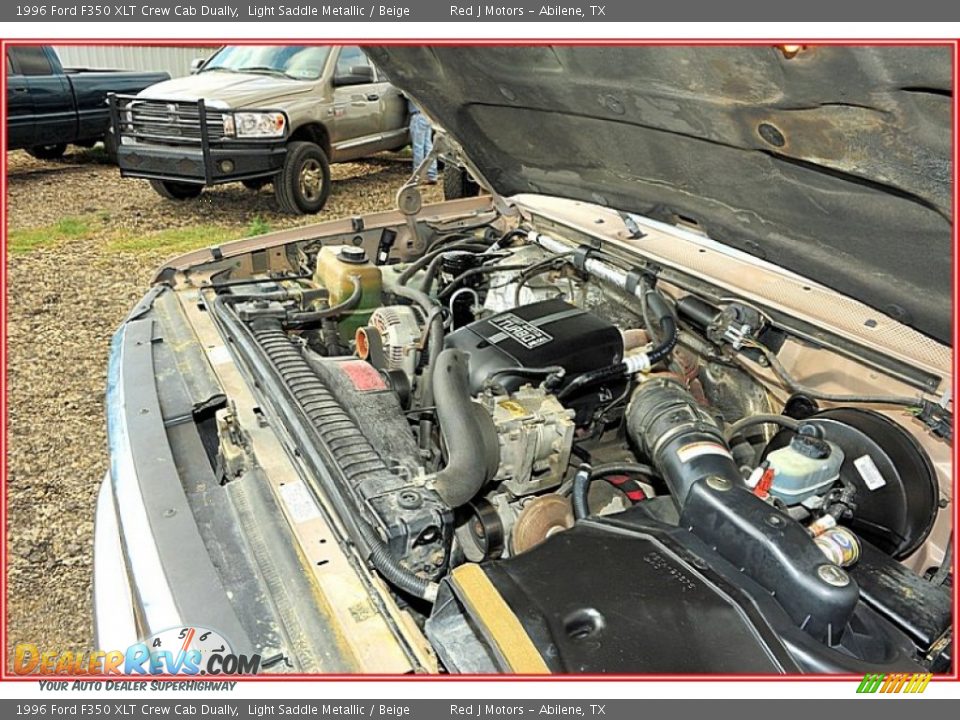 1996 Ford F350 XLT Crew Cab Dually 7.3 Liter OHV 16-Valve Turbo-Diesel V8 Engine Photo #24