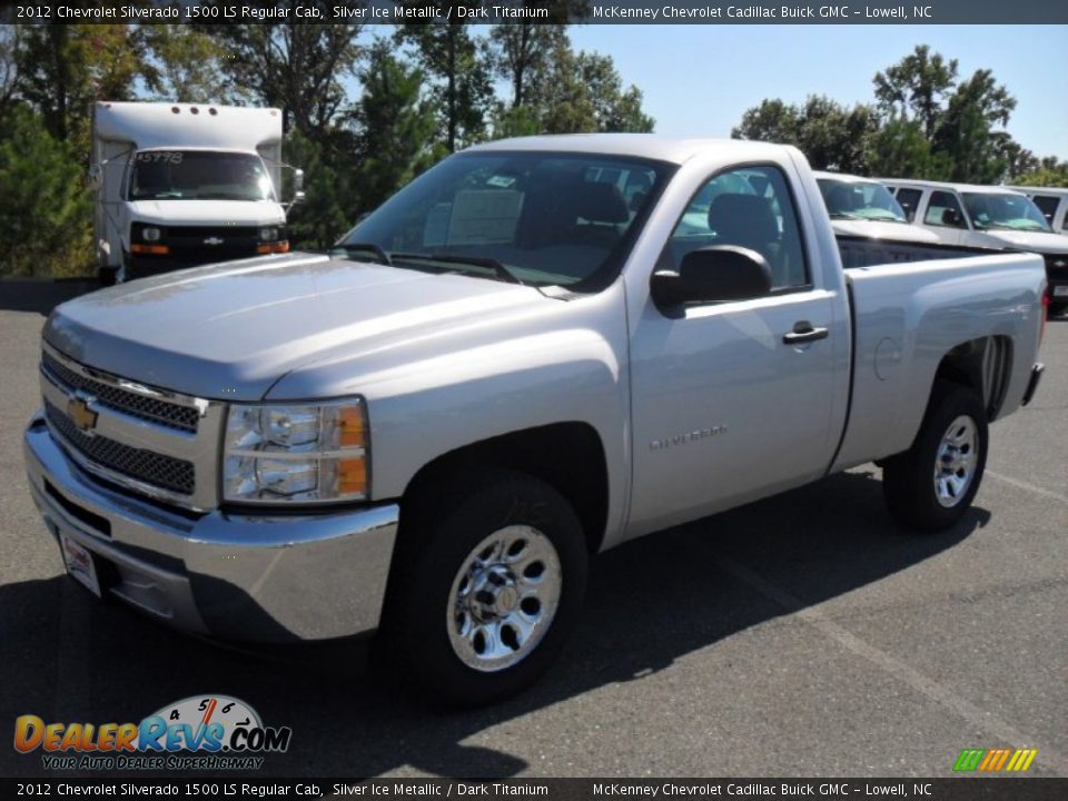 2012 Chevrolet Silverado 1500 LS Regular Cab Silver Ice Metallic / Dark Titanium Photo #1