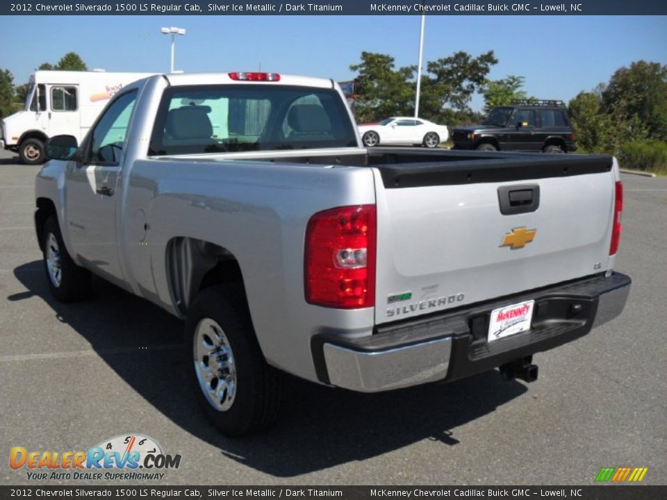 2012 Chevrolet Silverado 1500 LS Regular Cab Silver Ice Metallic / Dark Titanium Photo #2