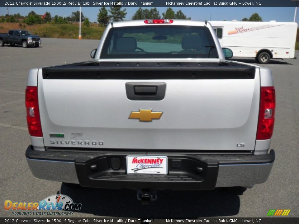 2012 Chevrolet Silverado 1500 LS Regular Cab Silver Ice Metallic / Dark Titanium Photo #3