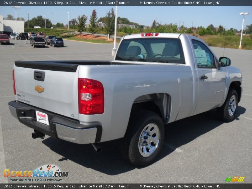 2012 Chevrolet Silverado 1500 LS Regular Cab Silver Ice Metallic / Dark Titanium Photo #4