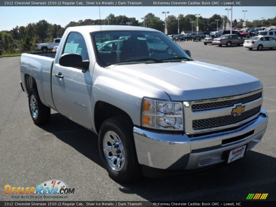 2012 Chevrolet Silverado 1500 LS Regular Cab Silver Ice Metallic / Dark Titanium Photo #5